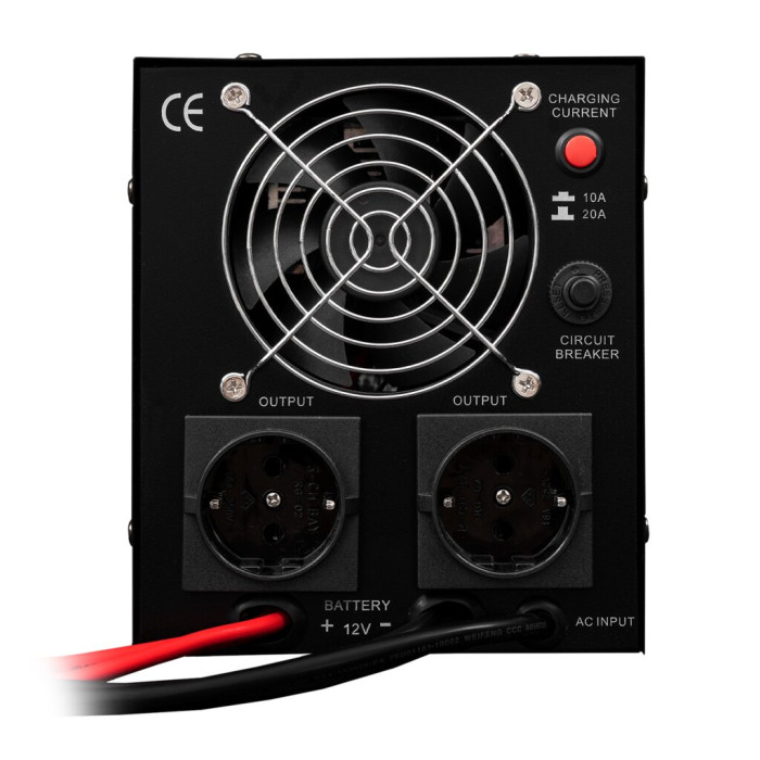 Безперебійник LogicPower LPY-PSW-1000VA+ (700Вт) - ДБЖ з правильною синусоїдою (12В)