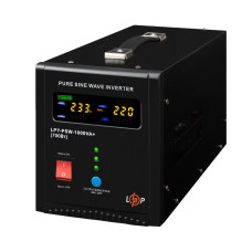 Безперебійник LogicPower LPY-PSW-1000VA+ (700Вт) - ДБЖ з правильною синусоїдою (12В)