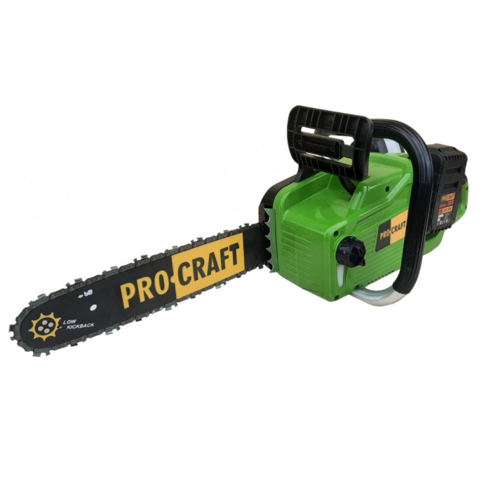 Акумуляторна пила Procraft PCA40/2 з акумуляторами по 8 Аг та зарядним 
