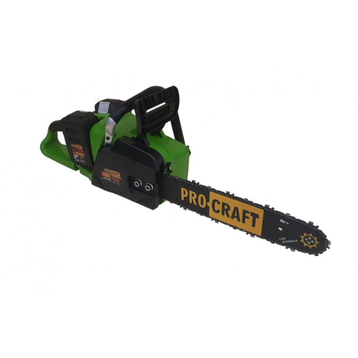 Акумуляторна пила Procraft PCA40/2 з акумуляторами по 8 Аг та зарядним 
