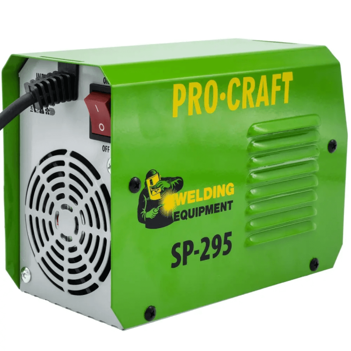 Інверторний зварювальний апарат Procraft SP295 New (в картонній упаковці)